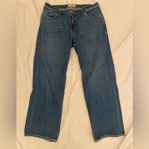 Abercrombie & Fitch Women’s The Baggy Low Rise Jeans